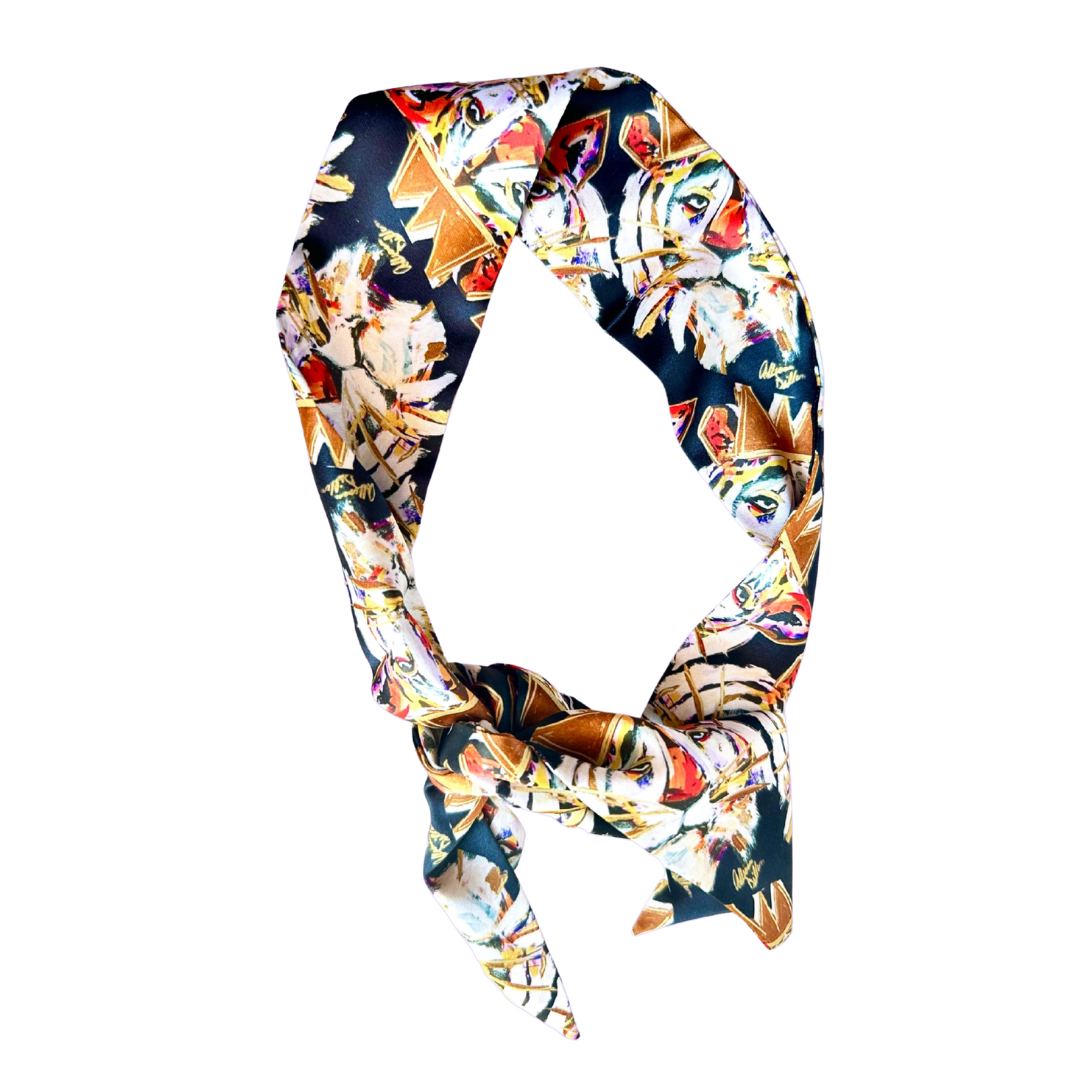 AD Tiger King Twilly Scarf