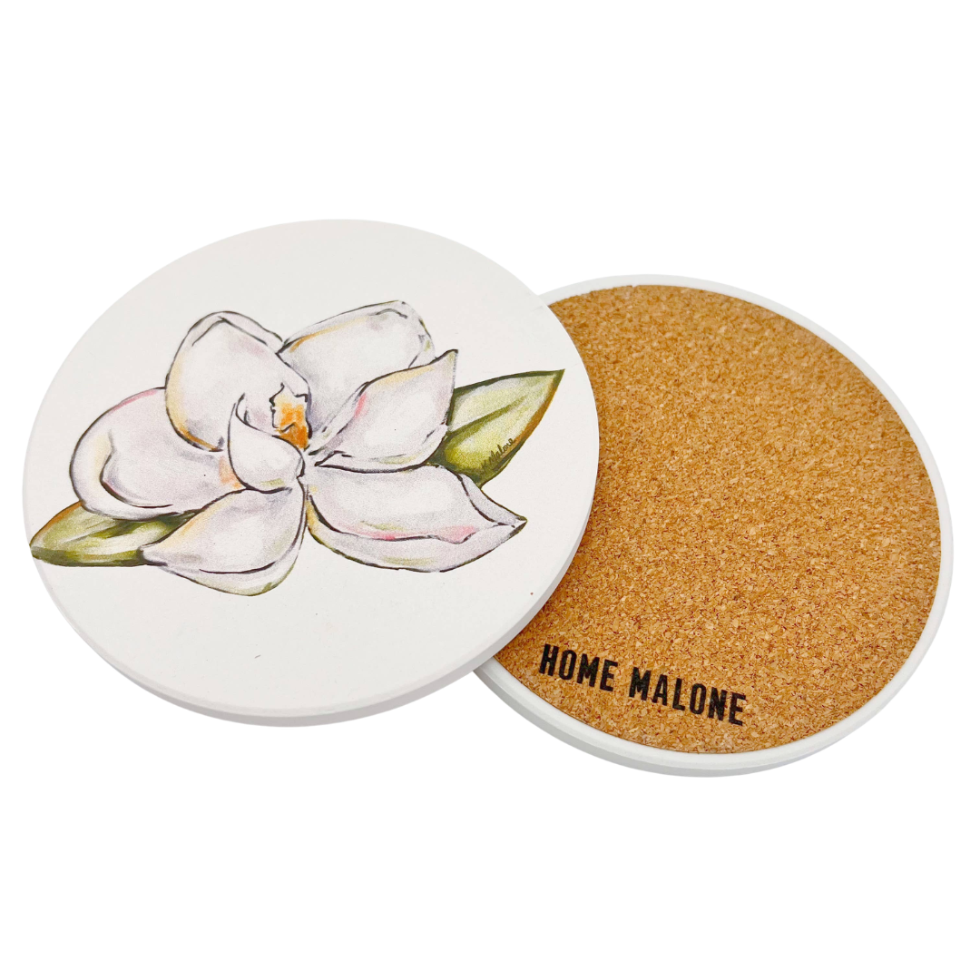 Magnolia Coaster - Set of 2