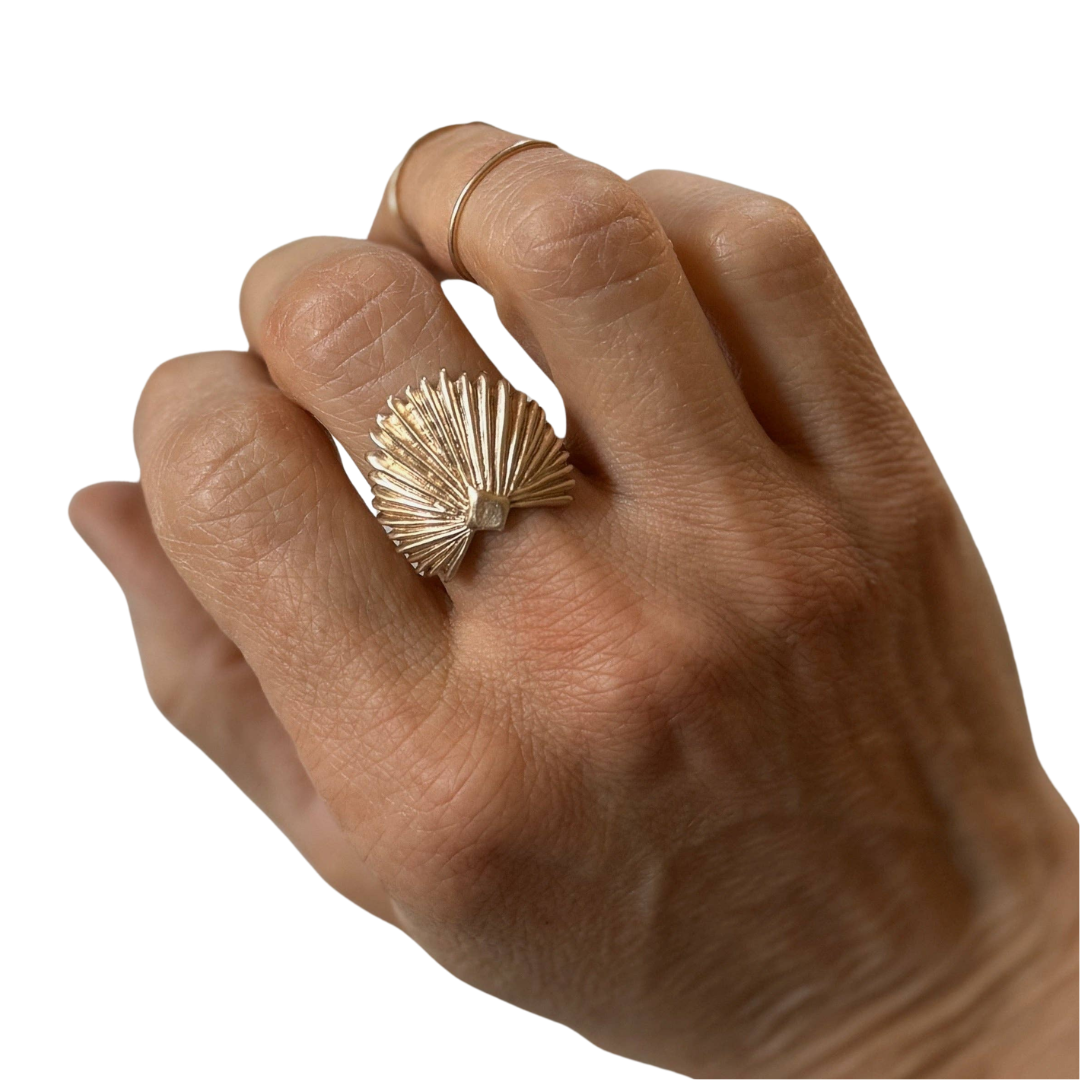 Palmetto Leaf Ring
