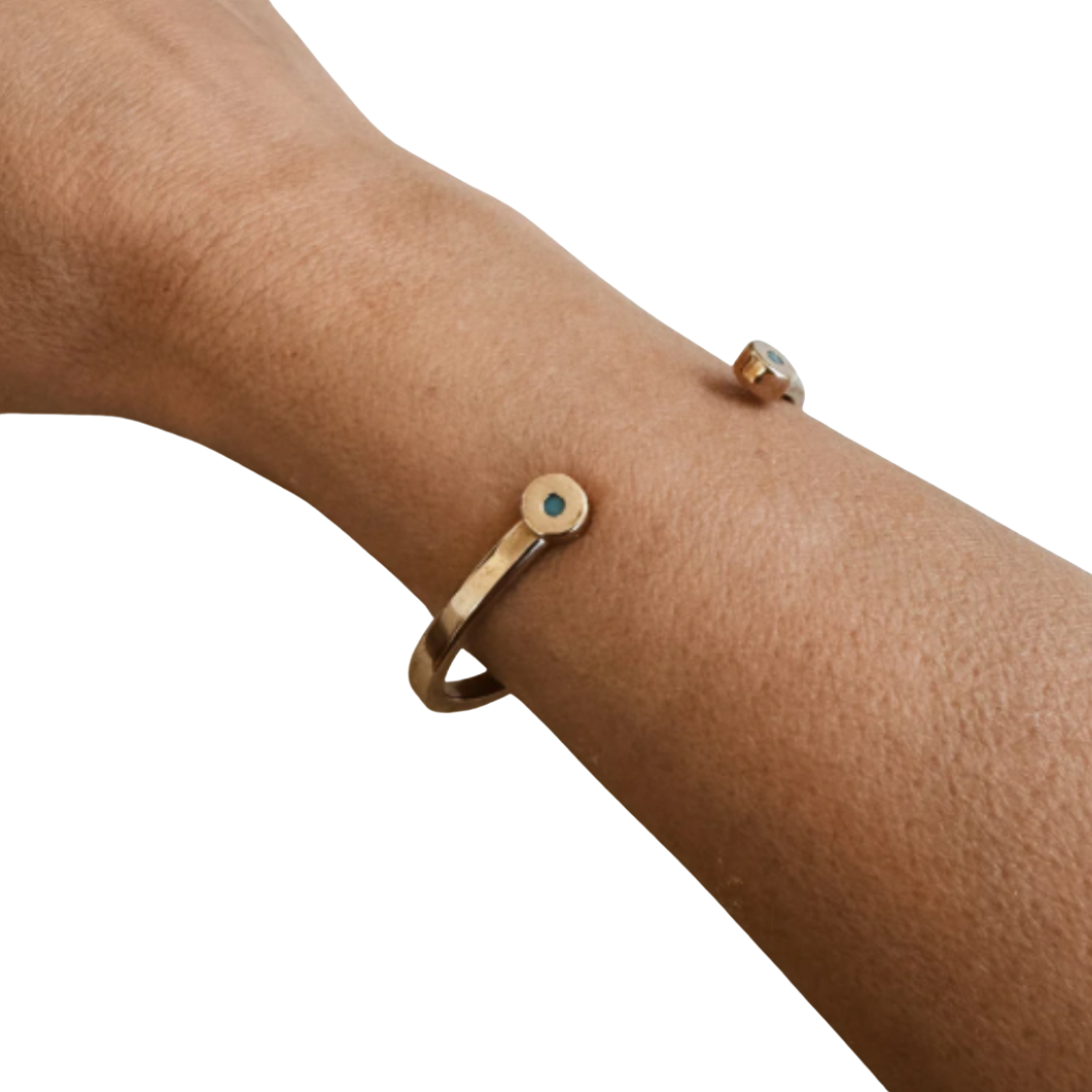Duo Cuff + Turquoise