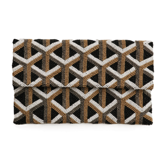 Pewter Beaded Cluth