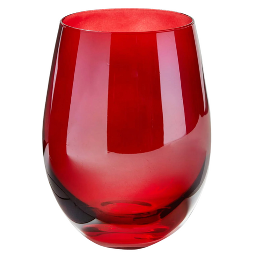 Celebration Stemless Wine Red