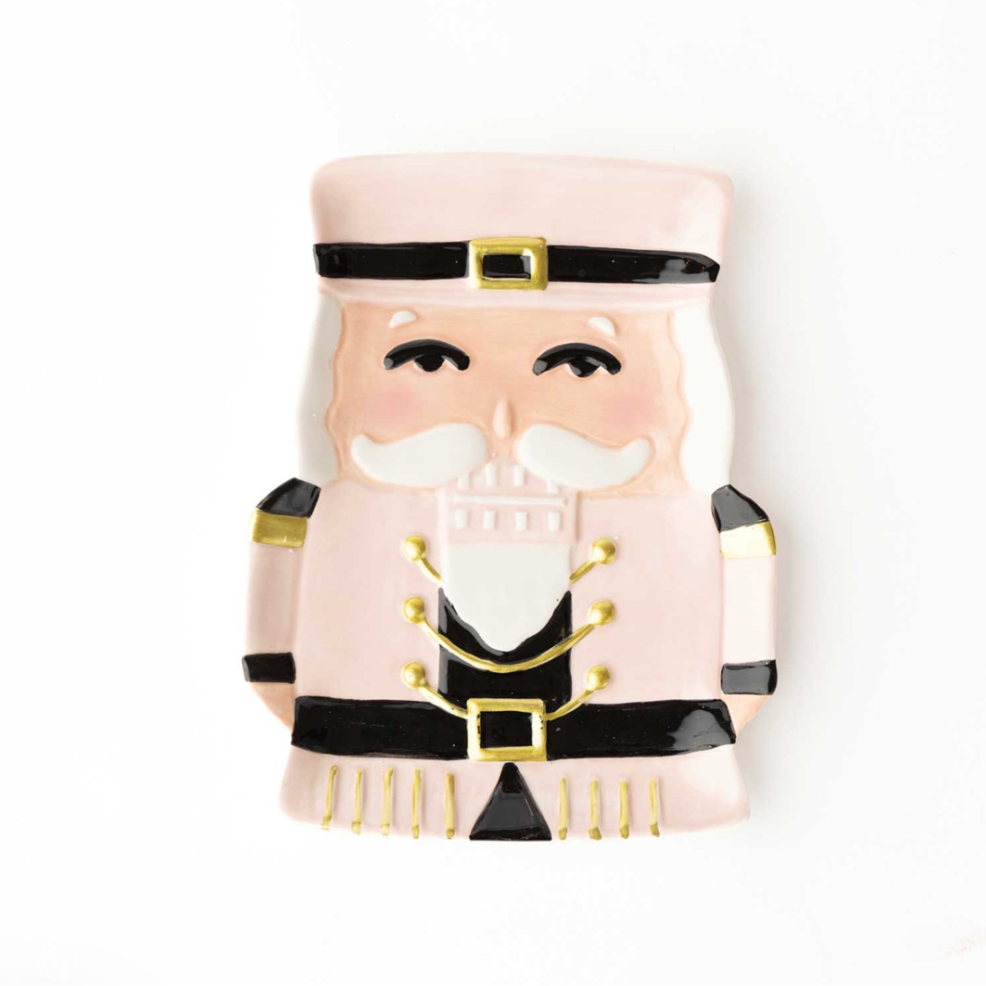 Pink Nutcracker Dessert Plate