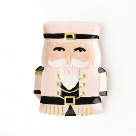 Pink Nutcracker Dessert Plate