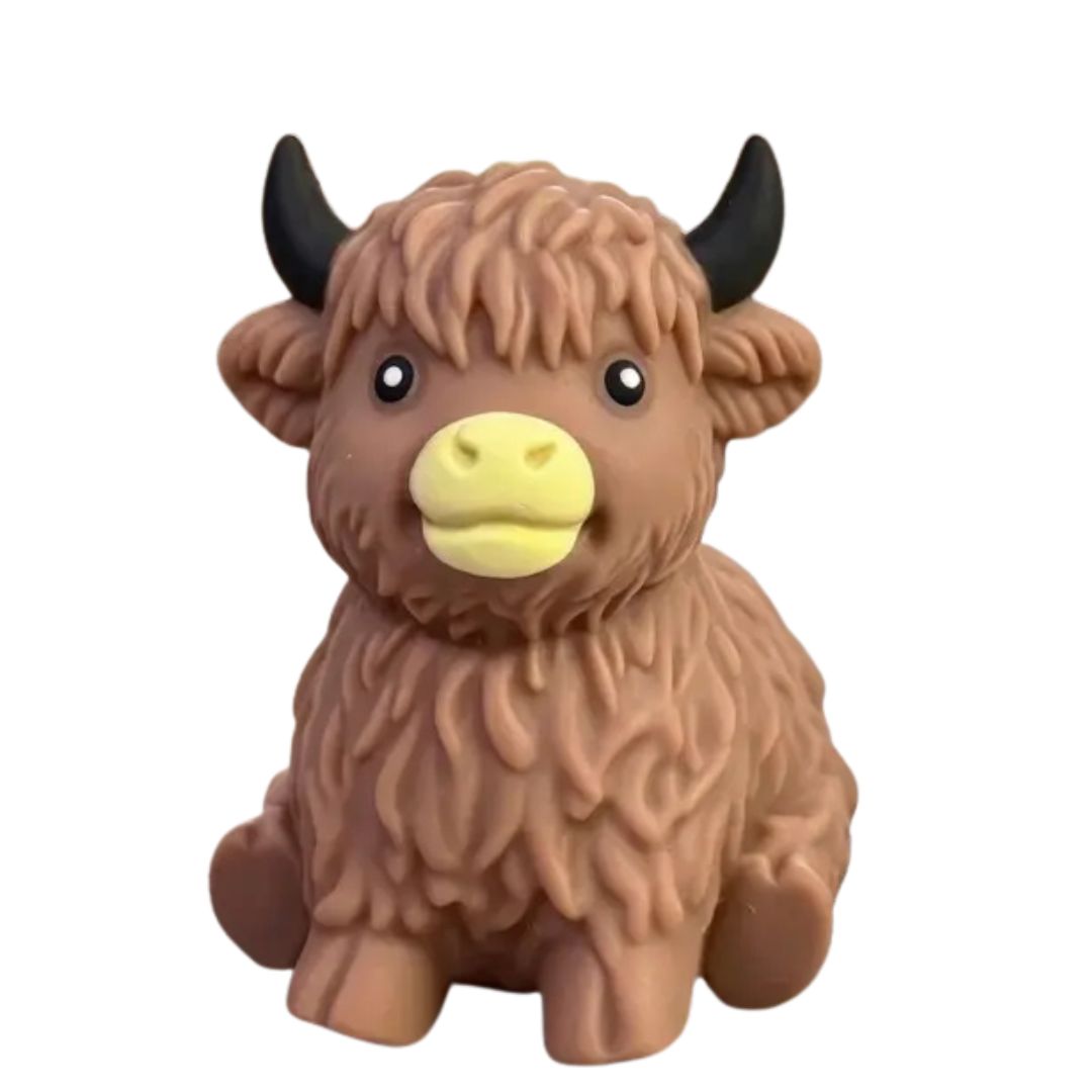 Highland Cow Squishy Toy