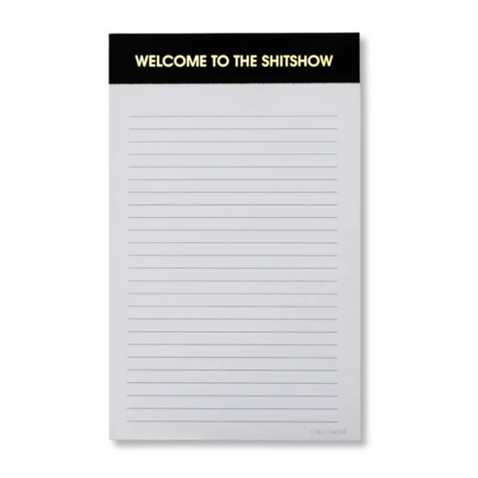 Welcome To the Shitshow - Lined Notepad