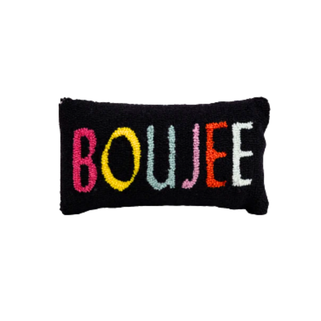 Boujee Needlepoint Pillow