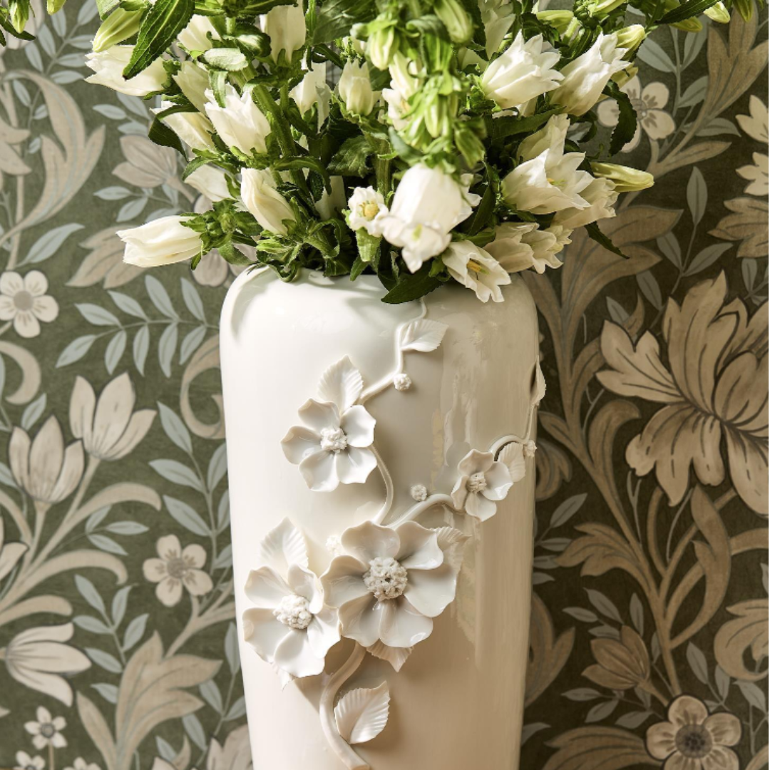 Sculpted Flower Vase