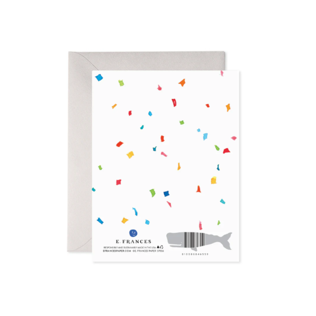 Colorful Congrats Greeting Card