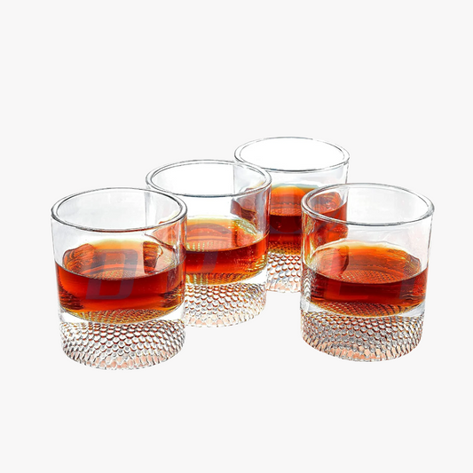 The Wine Savant Golf Ball Whiskey Glasses - Set of 2