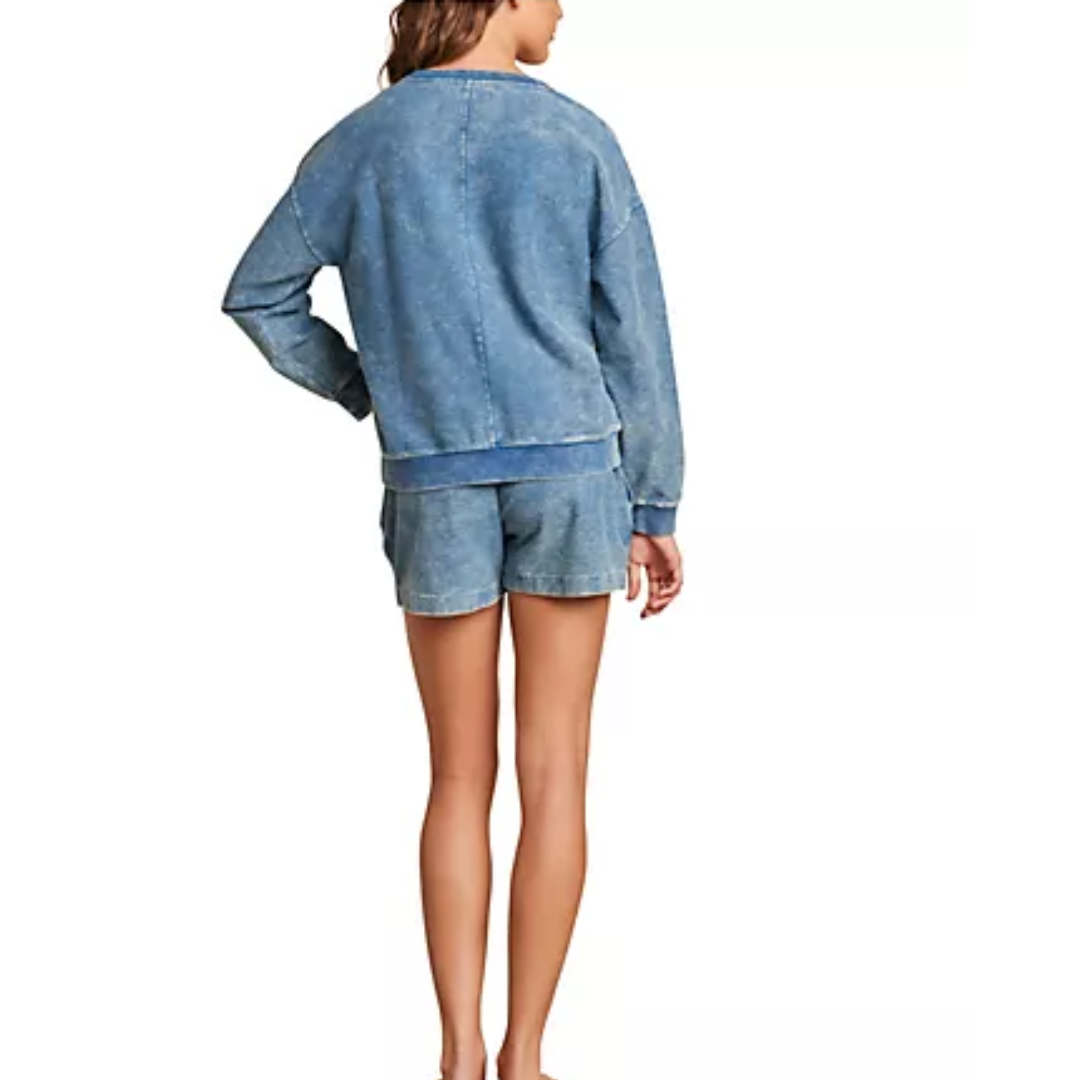 Barefoot Dreams Indigo Knit Set