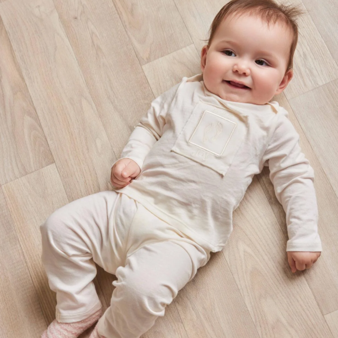 Barefoot Dreams Heritage Organic Cotton Baby Set