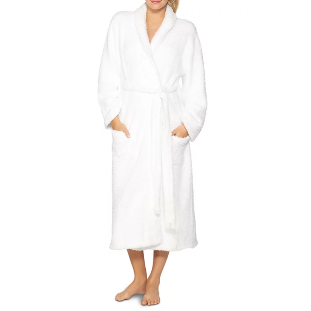 Barefoot Dreams CozyChic Adult Robe White