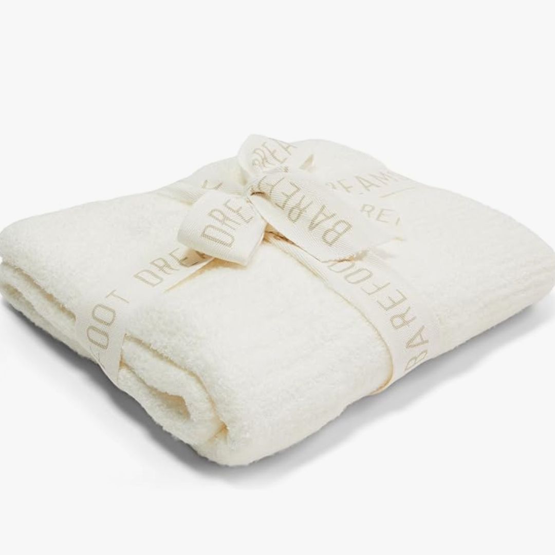 Barefoot Dreams CozyChic Lite Ribbed Baby Blanket