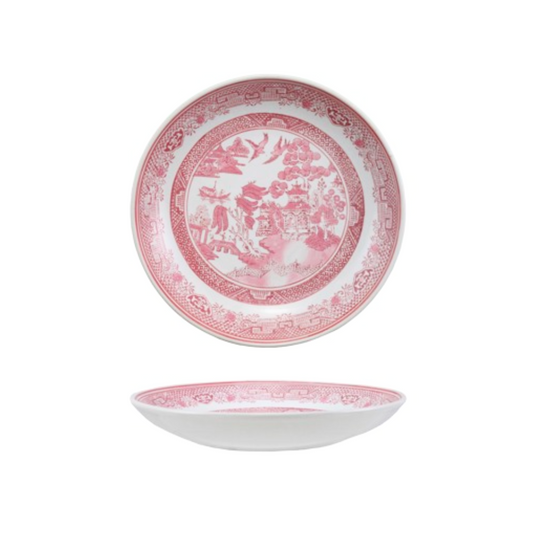 Hand-Stamped Stoneware Plate