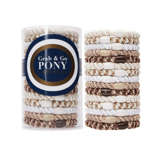 White Chocolate Grab & Go Pony Tube