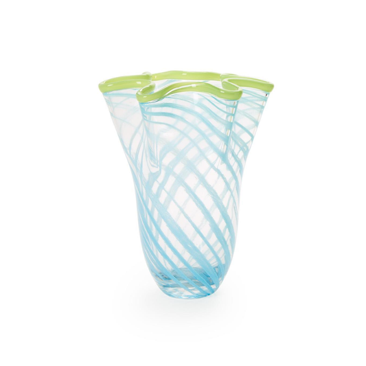 Rialto Swirl Flare Vase