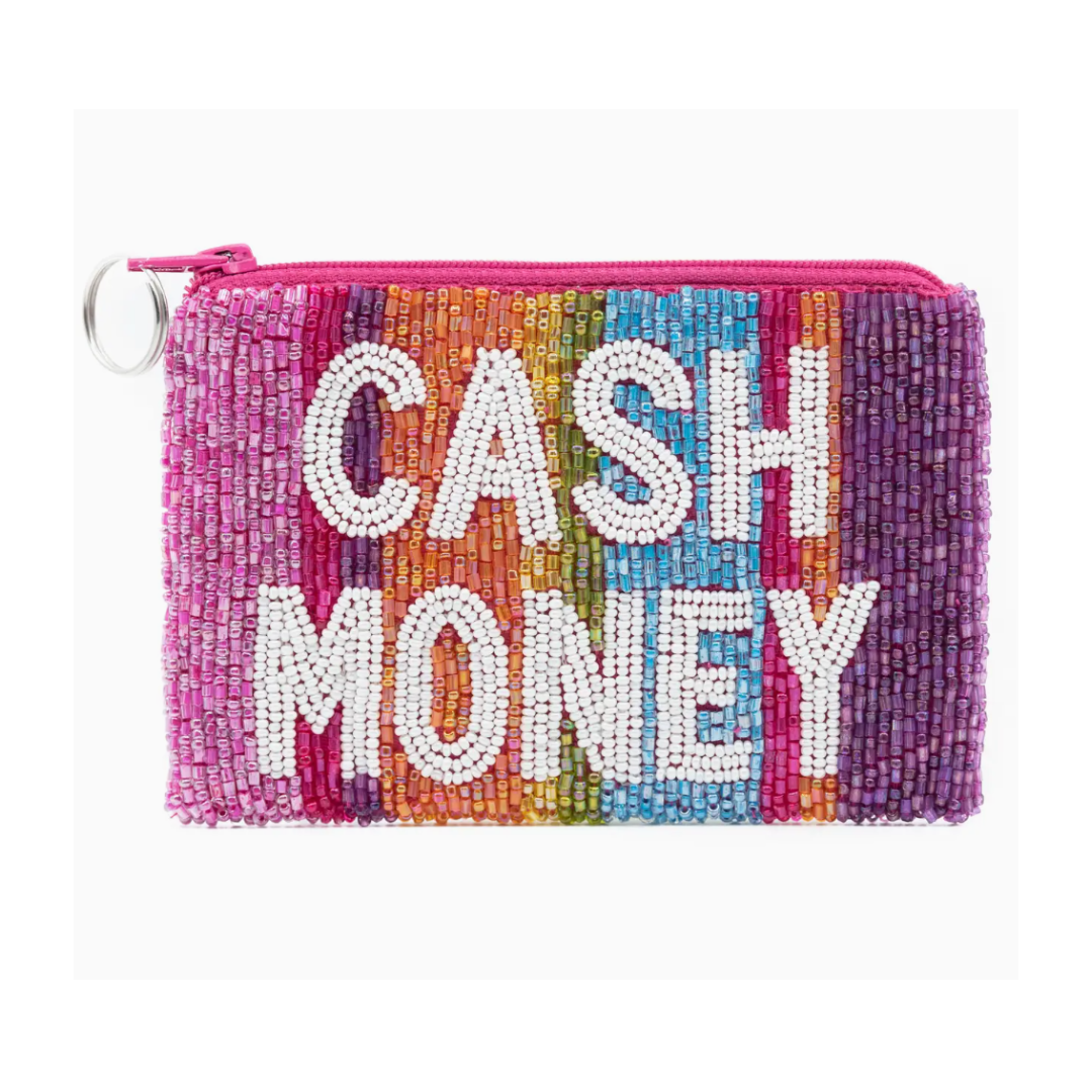 Cash Money Sequin Coin Pouch