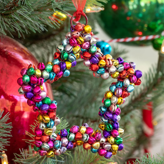 Star Shaped Jingle Bell Ornament