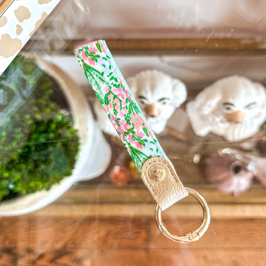 Happy Blooms Keyfob