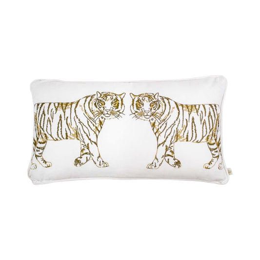 Tiger Walk Lumbar Pillow