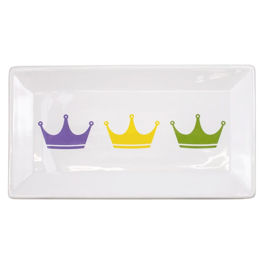 Victoria Crown Rectangle Platter