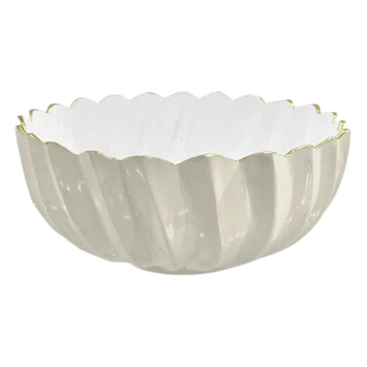 Encanto Orlando Medium Bowl (Cream and White)