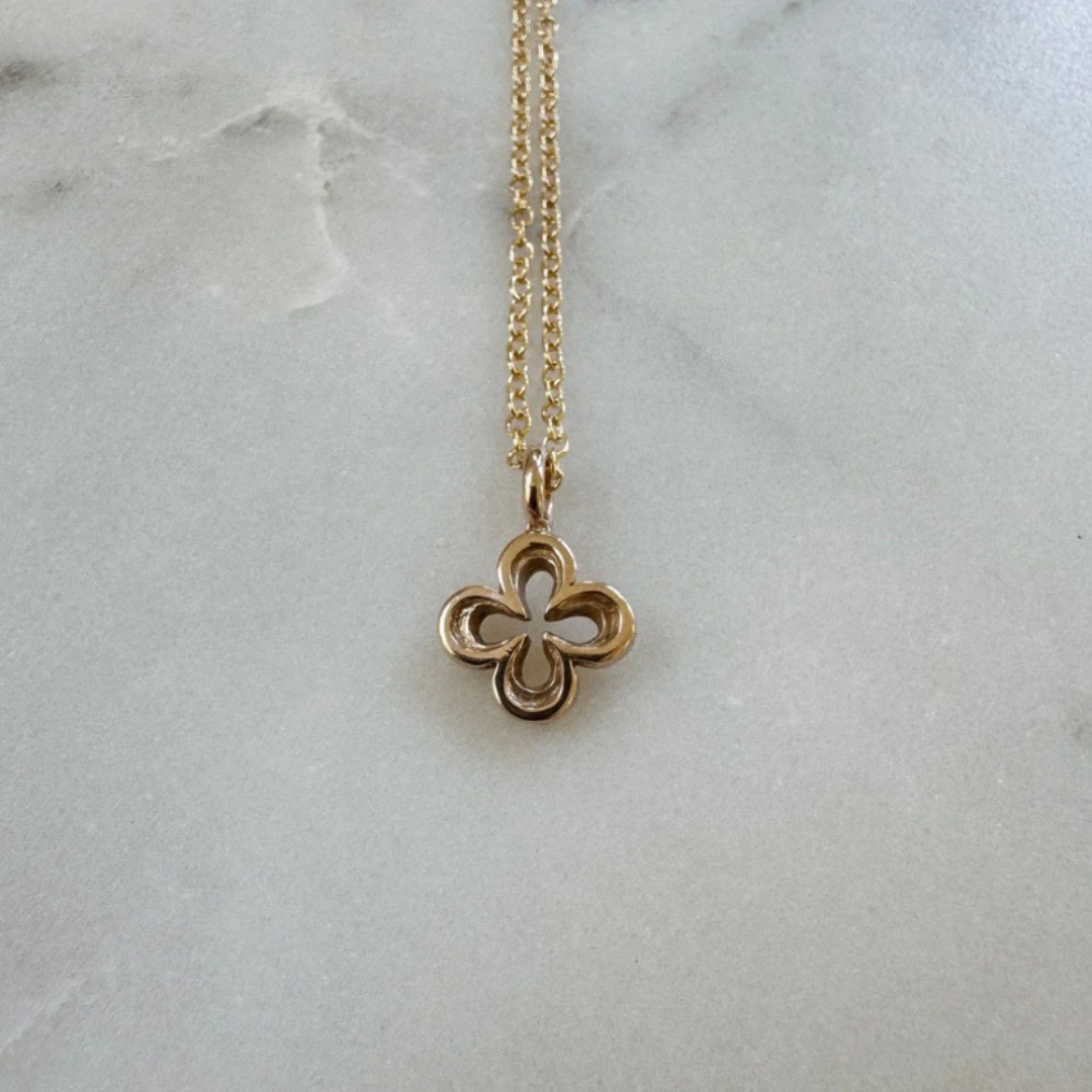 Small Quatrefoil Pendant