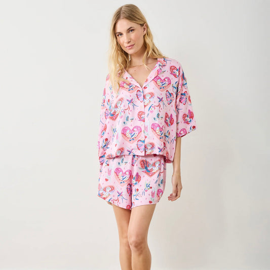 Swooning Sparrows Eco Satin Sweet Dreams Set