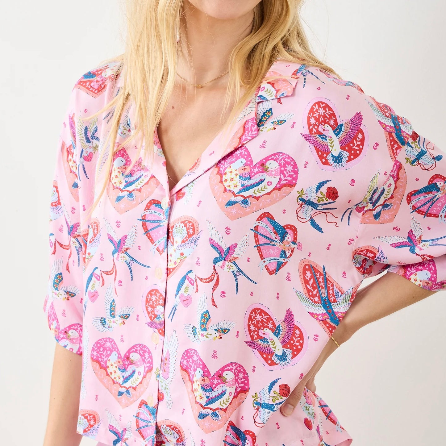 Swooning Sparrows Eco Satin Sweet Dreams Set