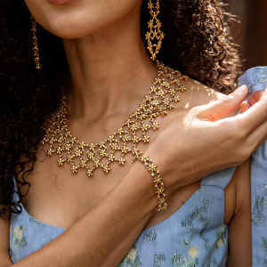 Jasmine Bracelet, 7"+2" - Pearl White