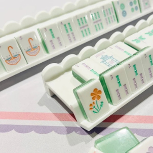 Magnet White Mahjong Pushers