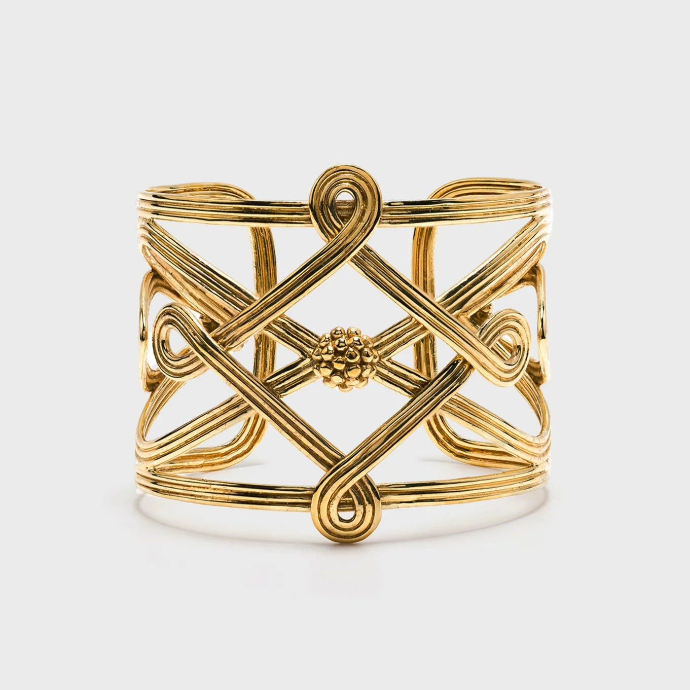 Monique Compass Cuff in Gold