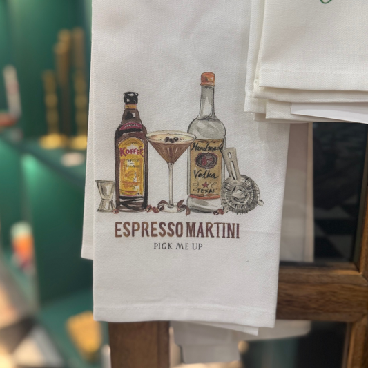 Espresso Martini Kitchen Towel
