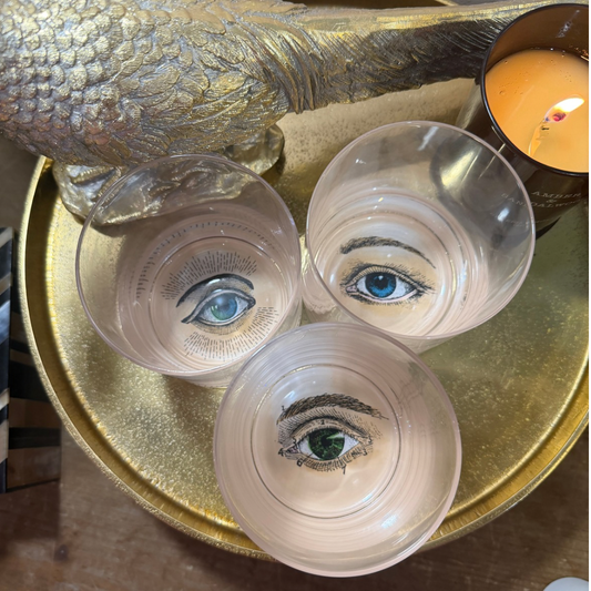 Lover's Eye Double Old Fashioned Glasses