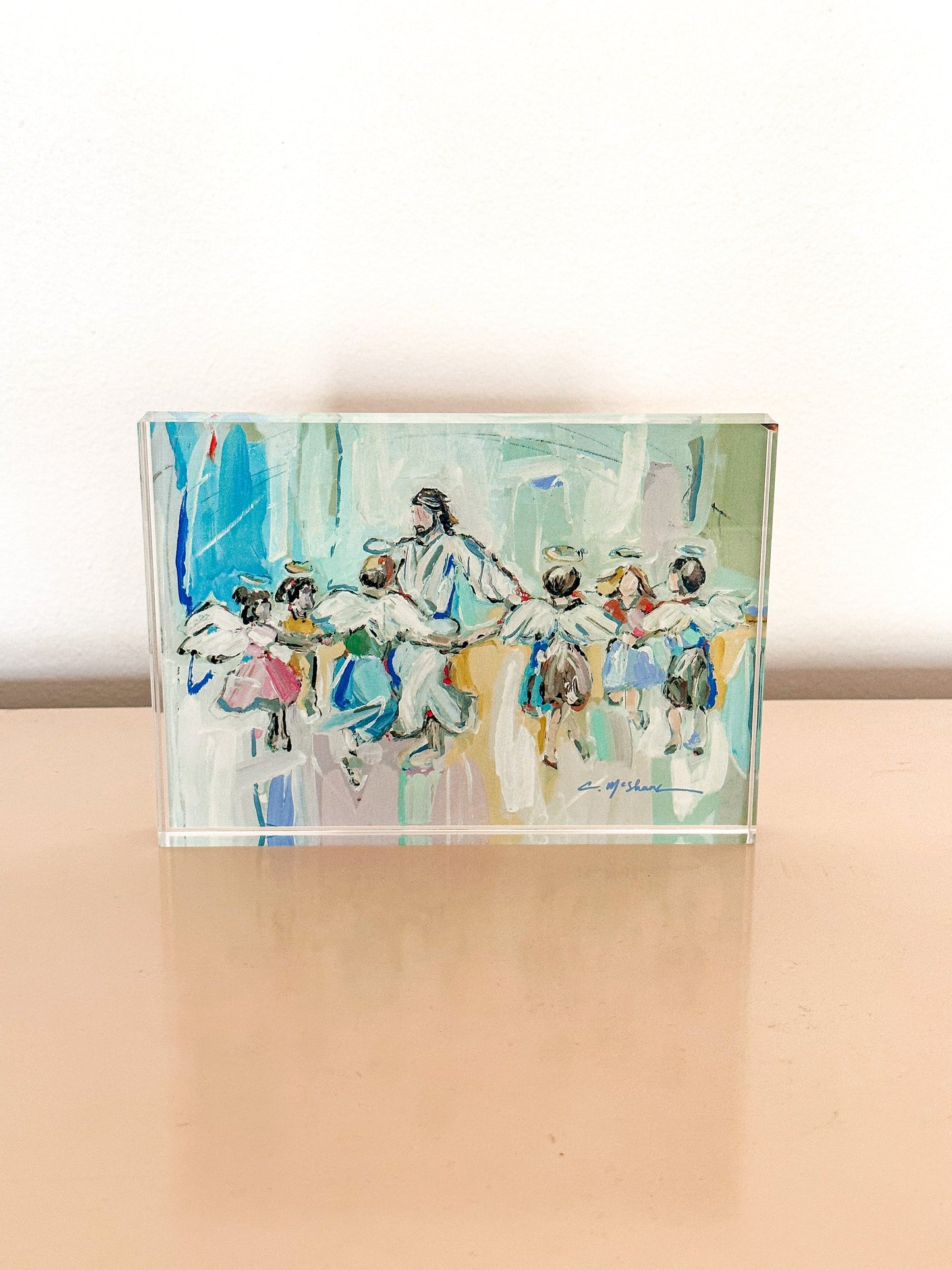 Dancing With Jesus Acrylic Block