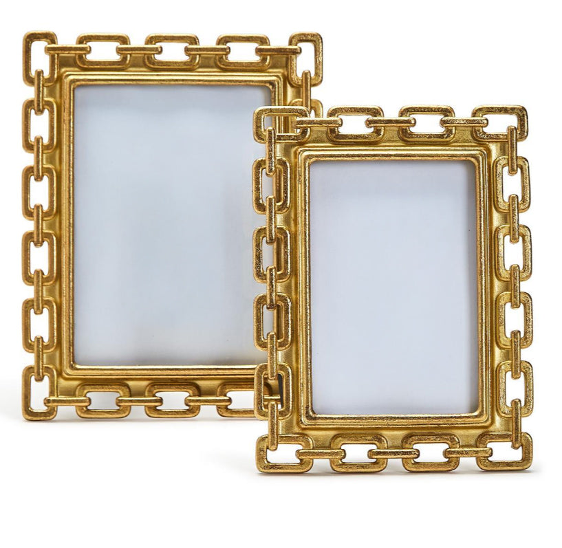 Gold Chain Photo Frames