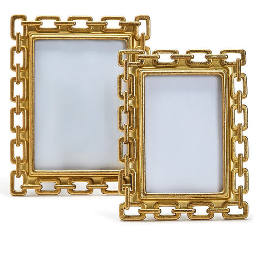 Gold Chain Photo Frames