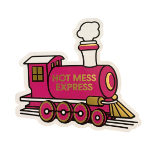 Hot Mess Express - Locomotive Sticker