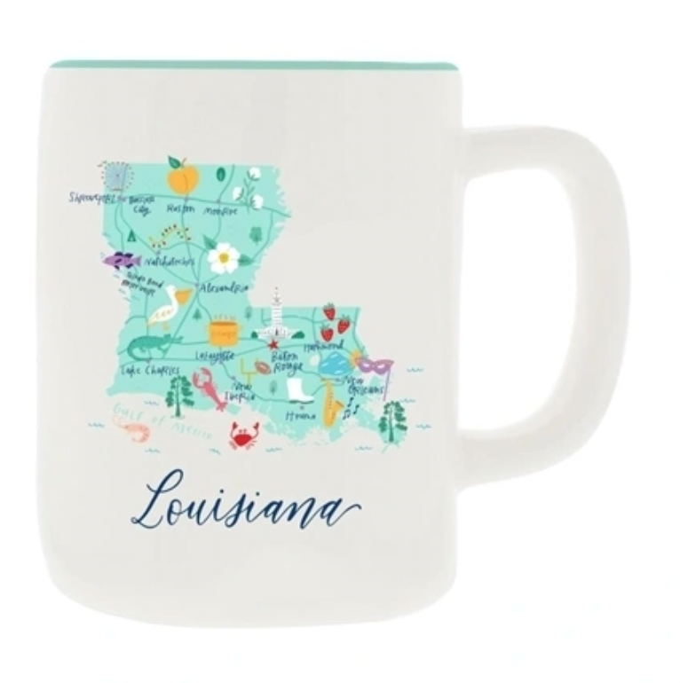 Louisiana Ceramic Mug