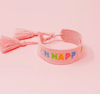 Oh Happy Day Woven Bracelet