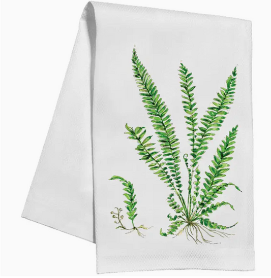 Maidenhair Fern Tea Towel