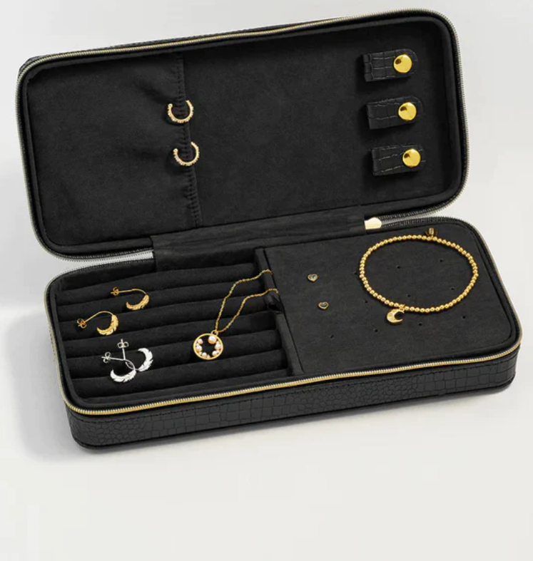 Long Jewelry Box - Black