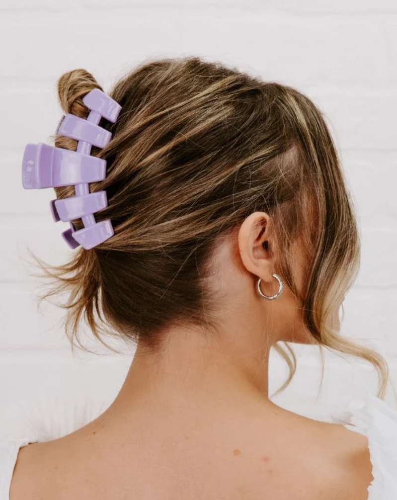 Teleties Classic Lilac Hair Clip