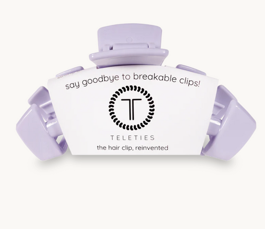 Teleties Classic Lilac Hair Clip