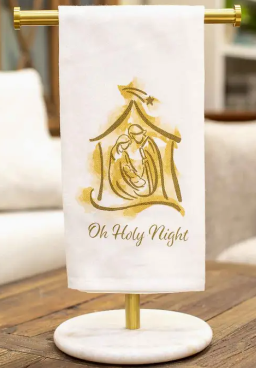 O Holy Night Hand Towel