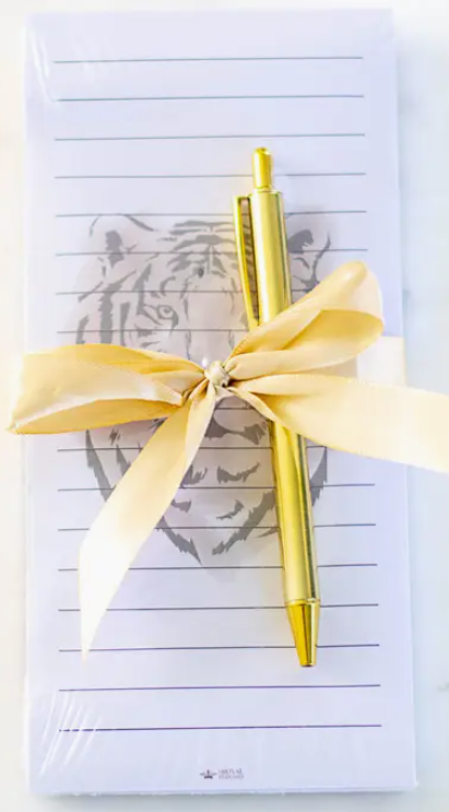 Tiger Notepad Gift Set