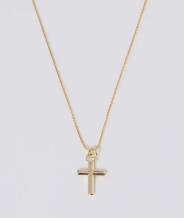 Protector Cross Necklace