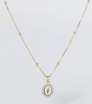 Our Lady of Lourdes Necklace