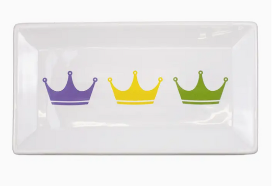 Victoria Crown Rectangle Platter